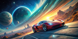 digital mural wallpaper, авто, трек, скорость, спорткар