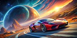digital mural wallpaper, авто, трек, скорость, спорткар