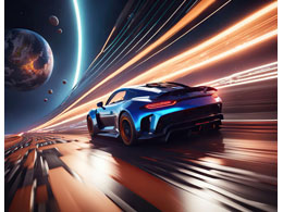 digital mural wallpaper, авто, трек, скорость, спорткар