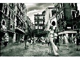 digital mural wallpaper, черно-белый, фотограф, знаменитость, фотообои