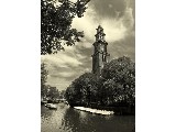 digital mural wallpaper, черно-белый, урбанистика, городской пейзаж, фотообои