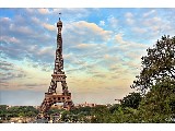 digital mural wallpaper, город, париж, франция, фотообои