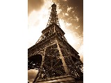 digital mural wallpaper, город, париж, франция, фотообои