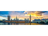 digital mural wallpaper, Ночной, город, Лондон, расширение пространства