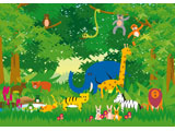 фотошпалери детское мультяшные животные сказка