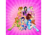 фотошпалери детские феи winx club принцессы