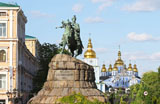 digital mural wallpaper, Киев, Украина, город, столица