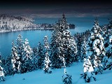 digital mural wallpaper, зима, сугроб, снег, природа